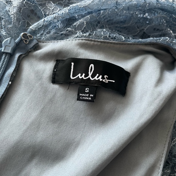 LULUS lace gown - Picture 5 of 6